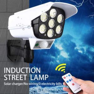 Solarna lampa - lažna nadzorna kamera - Fakeam